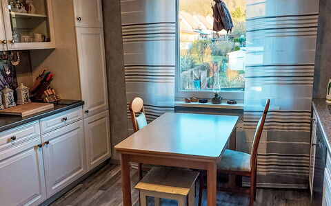 Ludmilla: Furniture, Flooring, Interior Design, Wood, Floor, Chair, Kitchen, Table, Countertop, Kitchen & Dining Room Table