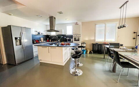 Castellas: Flooring, Floor, Interior Design, Furniture, Ceiling, Lighting, Kitchen, Home, Cabinetry, Room
