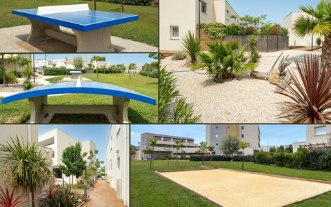 La Dune: Architecture, Residential Area, Garden, Shade, Urban Design, Landscaping, Yard, Lawn, Estate
