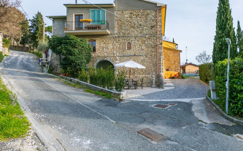 Delle Ginestre: Furniture, Wood, Interior Design, Flooring, Kitchen, Cabinetry, Floor, Room, Major Appliance, Cupboard