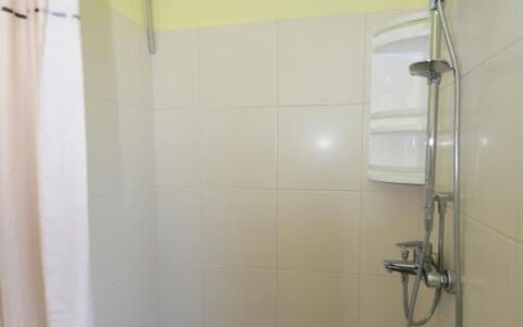 Appartamento Central Sea View Opatija: Bathroom, Wall, Plumbing Fixture, Shower Head, Flooring, Shower, Floor, Interior Design, Plumbing, Toilet