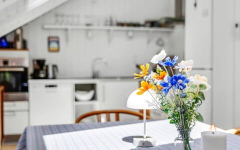 Mila - 30Km from the Sea: Furniture, Interior Design, Flower, Flooring, Table, Chair, Kitchen & Dining Room Table, Flowerpot, Dining Room, Room