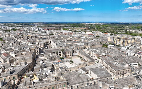 Palazzo Corte Dei Granai: Bird'S-Eye View, Urban Area, Residential Area, City, Aerial Photography, Neighbourhood, Landscape, Urban Design, Suburb, Roof