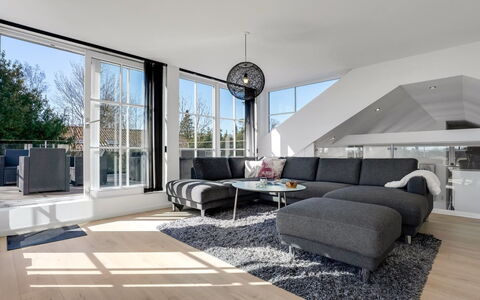 Judit - 10M from the Sea: Interior Design, Flooring, Furniture, Ceiling, Couch, Apartment, Floor, Home, Living Room, Architecture