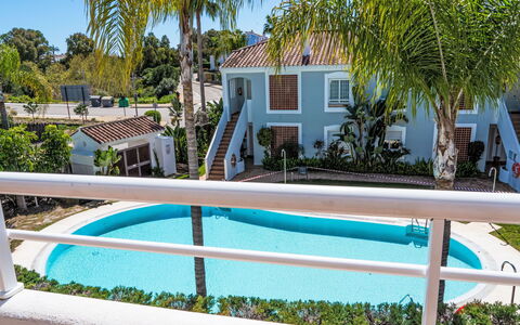 Estepona 657: Residential Area, Shrub, House, Garden, Home, Land Lot, Roof, Shade, Lawn