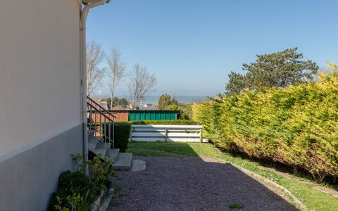 La Maison du Phare: Residential Area, Shrub, House, Garden, Home, Land Lot, Roof, Shade, Lawn
