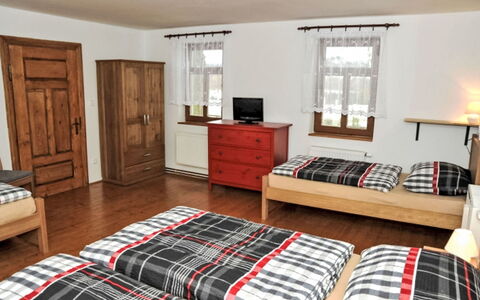 Lipno Garden and Relax: Furniture, Bed, Bedroom, Wood, Flooring, Interior Design, Bed Sheet, Bedding, Floor, Bed Frame