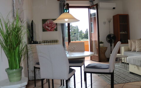 Le Tende Montesin: Furniture, Interior Design, Flooring, Table, Chair, Floor, Lighting, Room, Kitchen & Dining Room Table, Dining Room