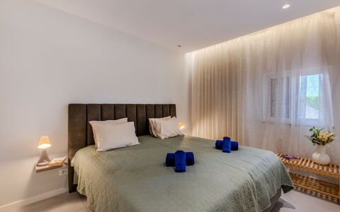 Sol Salgado: Furniture, Bed, Interior Design, Floor, Flooring, Bedroom, Wall, Bedding, Room, Wood