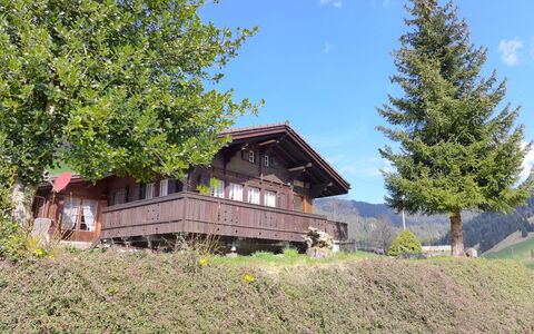 Chalet Träumli: Tree, House, Roof, Cottage, Rural Area, Landscape, Home, Farmhouse, Hill Station