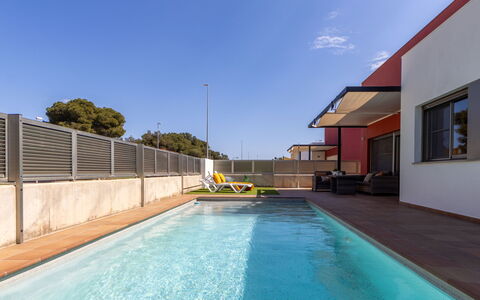 Grobro 1: Swimming Pool, Architecture, Residential Area, Composite Material, Resort, Apartment, Shade, Eco Hotel, Design, Tile