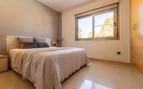 Grobro 1: Flooring, Floor, Interior Design, Wall, Bed, Bedroom, Wood, Ceiling, Room, Furniture