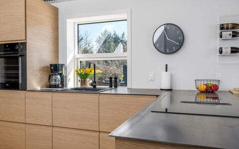 Heidl - 2Km from the Sea: Kitchen, Countertop, Kitchen Appliance, Furniture, Flooring, Cabinetry, Wood, Home Appliance, Interior Design, Floor