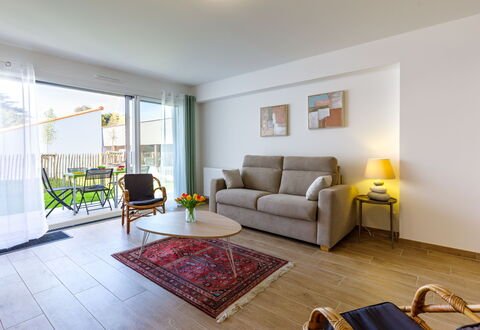 La Bernerie-En Retz 150: Apartment, Furniture, Residential Area, Balcony, Condominium, Chair, Shade, Resort, Coast, Hotel