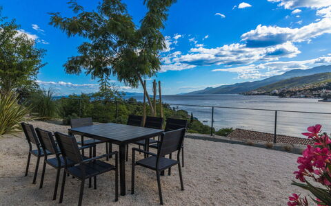 Opatija Preluka 101: Apartment, Furniture, Residential Area, Balcony, Condominium, Chair, Shade, Resort, Coast, Hotel