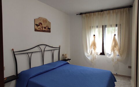 Belvedere Apartment Ac, Budoni: Furniture, Interior Design, Floor, Flooring, Bed, Bedroom, Bed Sheet, Linens, Bedding, Room