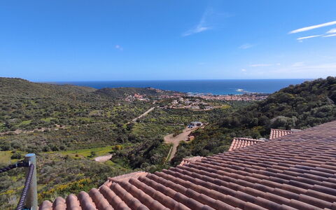 Belvedere Apartment Ac, Budoni: Sky, Horizon, Hill, Landscape, Highland, Terrain, Hill Station, Morning, Sea, Slope