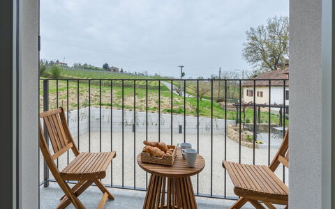 Cascina Luscai: Wood, Furniture, Outdoor Furniture, Chair, Balcony, Wood Stain, Hardwood, Deck, Porch, Baluster
