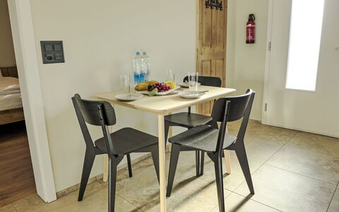 Huus Chloster, Apt Niesen: Furniture, Flooring, Wood, Floor, Table, Chair, Interior Design, Kitchen & Dining Room Table, Dining Room, Wood Stain