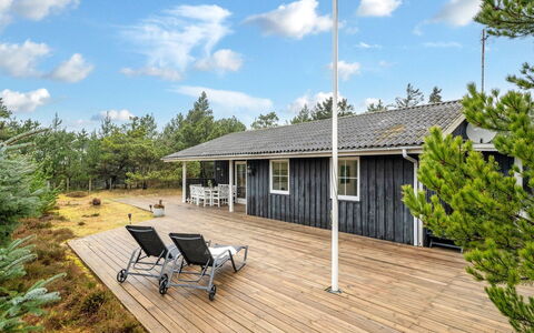 Brodde - 300M from the Sea: Blue, Swimming Pool, Furniture, Outdoor Furniture, Resort, Chair, Shade, Eco Hotel, Flowerpot