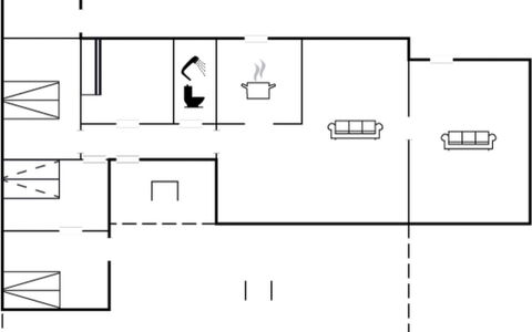 Thorvor - 400M from the Sea: Grass, Green, House, Cottage, Grassland, Rural Area, Ecoregion, Landscape, Land Lot, Shrub