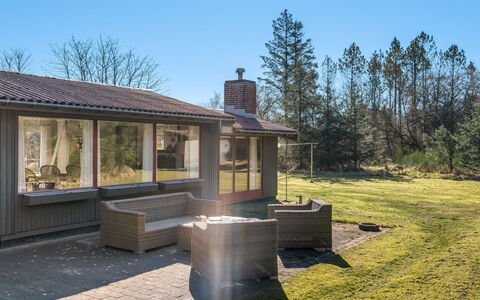 Thorvor - 400M from the Sea: Home, Land Lot, Roof, Cottage, Porch, Garden, Estate, Shade, Yard, Landscaping