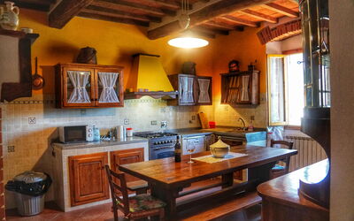 Beatrice: Furniture, Interior Design, Flooring, Kitchen, Wood, Floor, Ceiling, Cabinetry, Room, Table