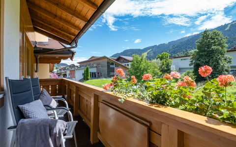 Niederau 26: Balcony, Houseplant, Eco Hotel, Wood Stain, Flowerpot