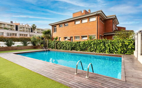Homey: Swimming Pool, Residential Area, Resort, Eco Hotel, Home, Composite Material, Estate, Water Feature, Hacienda, Villa