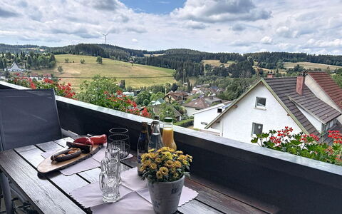 Blackforest Birdnest: Chair, Balcony, Outdoor Furniture, Houseplant, Eco Hotel, Flowerpot, Outdoor Table