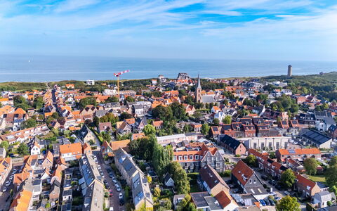 Residence Domburg: Daytime, Horizon, Residential Area, Coast, Landscape, Urban Design, Coastal And Oceanic Landforms, Bird'S-Eye View, Sea, Suburb