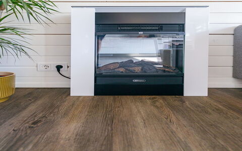 Residence Domburg: Floor, Flooring, Wood Flooring, Hardwood, Laminate Flooring, Plank, Wood Stain, Shelving, Major Appliance, Living Room