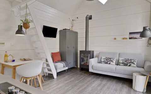 Residence Domburg: Flooring, Interior Design, Wood, Furniture, Floor, Ceiling, Room, Wood Flooring, Living Room, Home