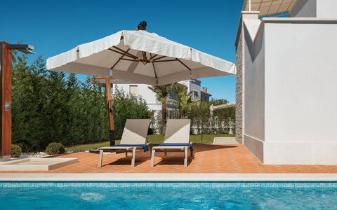 Adele: Umbrella, Outdoor Furniture, Furniture, Swimming Pool, Shade, Chair, Resort, Sunlounger, Outdoor Table, Eco Hotel