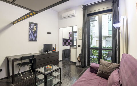 Chinatown Loft: Interior Design, Furniture, Flooring, Floor, Ceiling, Room, Apartment, Lighting, Couch, Living Room