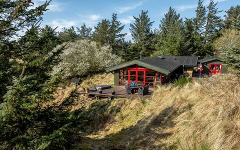 Nimrod - 800M from the Sea: Shrub, Cottage, Slope, Log Cabin, Garden Buildings, Larch, Hut, Shed, Pine Family