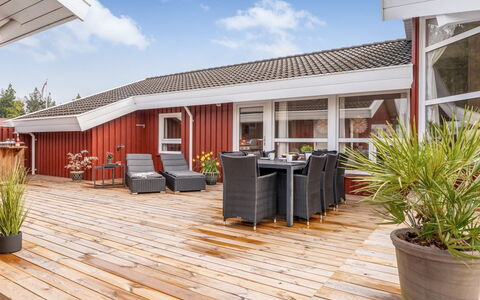 Gunborg - 2.5Km from the Sea: Roof, House, Home, Cottage, Siding, Estate, Driveway, Garden Buildings, Yard, Shed