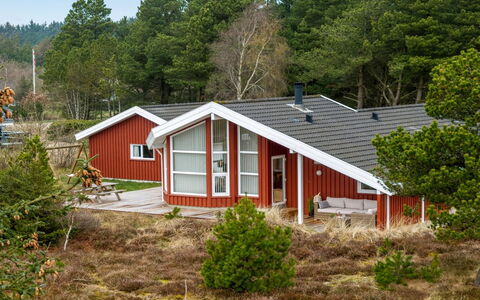 Gunborg - 2.5Km from the Sea: Roof, House, Home, Cottage, Siding, Estate, Driveway, Garden Buildings, Yard, Shed