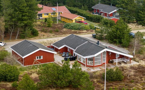 Gunborg - 2.5Km from the Sea: Roof, House, Home, Cottage, Siding, Estate, Driveway, Garden Buildings, Yard, Shed