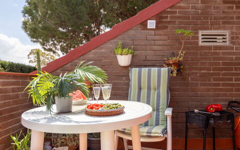 Mila: Outdoor Furniture, Garden, Outdoor Table, Chair, Shade, Landscaping, Backyard, Yard, Eco Hotel, Kitchen & Dining Room Table