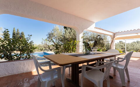 Filou: Outdoor Furniture, Garden, Outdoor Table, Chair, Shade, Landscaping, Backyard, Yard, Eco Hotel, Kitchen & Dining Room Table
