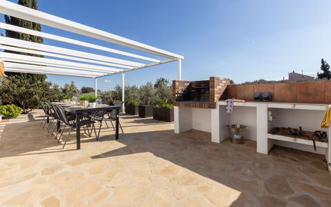 Filou: Outdoor Furniture, Garden, Outdoor Table, Chair, Shade, Landscaping, Backyard, Yard, Eco Hotel, Kitchen & Dining Room Table