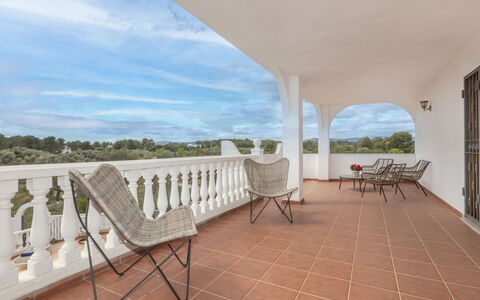 Hacienda Azahar: Outdoor Furniture, Garden, Outdoor Table, Chair, Shade, Landscaping, Backyard, Yard, Eco Hotel, Kitchen & Dining Room Table