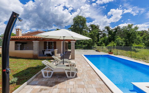 Santina: Swimming Pool, Outdoor Furniture, Resort, Leisure, Composite Material, Umbrella, Flagstone, Eco Hotel, Shade, Sunlounger