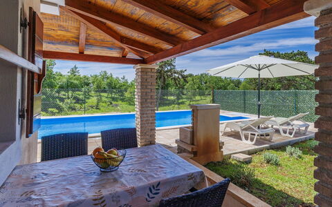 Santina: Swimming Pool, Furniture, Resort, Chair, Outdoor Furniture, Shade, Eco Hotel, Porch, Composite Material, Estate