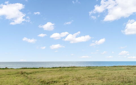 Tilje - 80M from the Sea: Sky, Cloud, Blue, Horizon, Daytime, Grass, Natural Environment, Cumulus, Grassland, Ecoregion