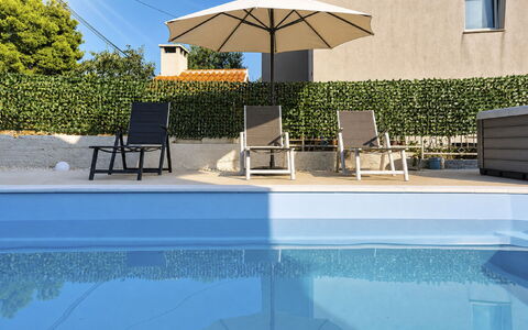 Helen: Swimming Pool, Outdoor Furniture, Umbrella, Furniture, Resort, Sunlounger, Chair, Composite Material, Shade, Eco Hotel