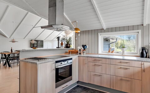 Truels - 30Km from the Sea: Kitchen, Flooring, Countertop, Wood, Interior Design, Kitchen Appliance, Ceiling, Cabinetry, Furniture, Major Appliance
