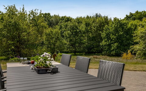 Truels - 30Km from the Sea: Furniture, Outdoor Furniture, Table, Outdoor Table, Chair, Kitchen & Dining Room Table, Shade, Garden, Patio, Hardwood