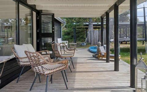 Kaj - 75M from the Sea: Furniture, Wood, Outdoor Furniture, Chair, Table, Outdoor Table, Shade, Porch, Hardwood, Deck